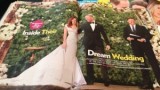 Dream Wedding Photo Layout for a Magazine Ashley and JP